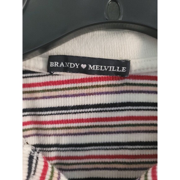 Brandy Melville Striped Caroline Top - Picture 6 of 7